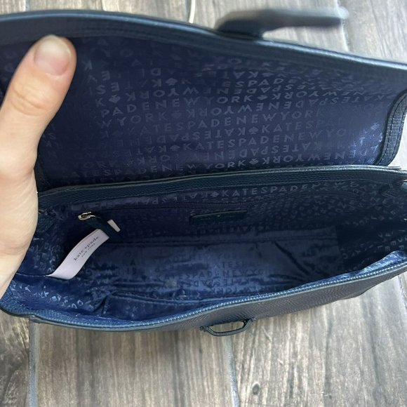 KATE SPADE Emmie Riverside Street Crossbody Bag PETROL BLUE $348 New - Picture 7 of 8
